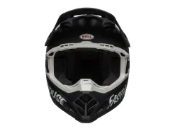 CASCO OFF ROAD BELL MOTO-9 MIPS FASTHOUSE SIGNA NERO BIANCO OPACO