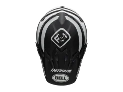 CASCO OFF ROAD BELL MOTO-9 MIPS FASTHOUSE SIGNA NERO BIANCO OPACO