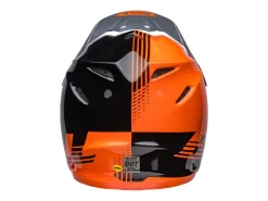 CASCO OFF ROAD BELL MOTO-9 MIPS LOUVER NERO E ARANCIONE