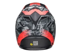 CASCO OFF ROAD BELL MOTO-9 MIPS VENOM NERO CAMO E ROSSO OPACO