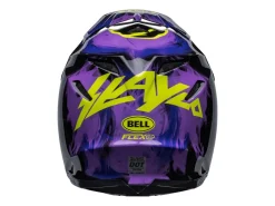 CASCO OFF ROAD BELL MOTO-9S FLEX SLAYCO NERO E VIOLA OPACO