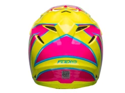 CASCO OFF ROAD BELL MOTO-9S FLEX SPRITE ARANCIONE E GRIGIO