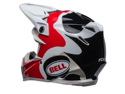CASCO OFF ROAD BELL MOTO-9S FLEX HELLO COUSTEAU REEF BIANCO/ROSSO OPACO