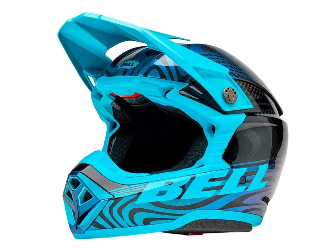 CASCO OFF ROAD BELL MOTO-10 SPHERICAL NERO OPACO