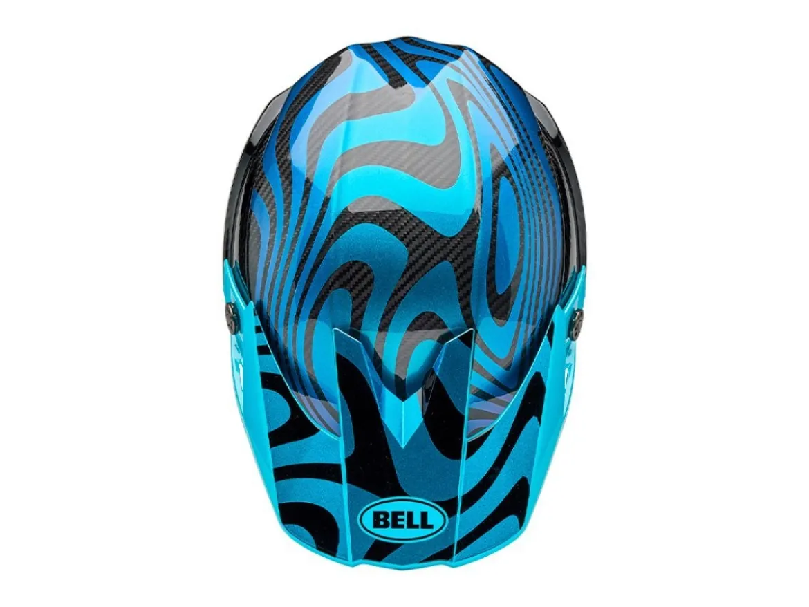 CASCO OFF ROAD BELL MOTO-10 SPHERICAL NERO OPACO