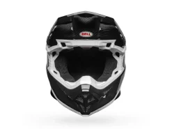 CASCO OFF ROAD BELL MOTO-10 SPHERICAL NERO LUCIDO