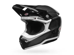 CASCO OFF ROAD BELL MOTO-10 SPHERICAL NERO LUCIDO