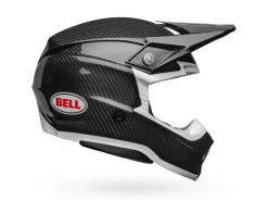 CASCO OFF ROAD BELL MOTO-10 SPHERICAL NERO LUCIDO