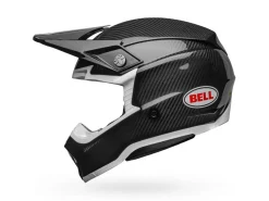 CASCO OFF ROAD BELL MOTO-10 SPHERICAL NERO LUCIDO