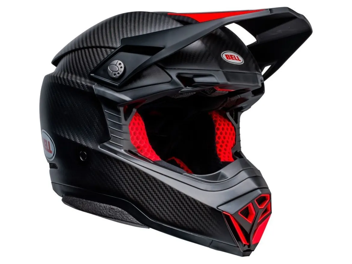 CASCO OFF ROAD BELL MOTO-10 SPHERICAL RENEN CRUX 2 NERO / BIANCO