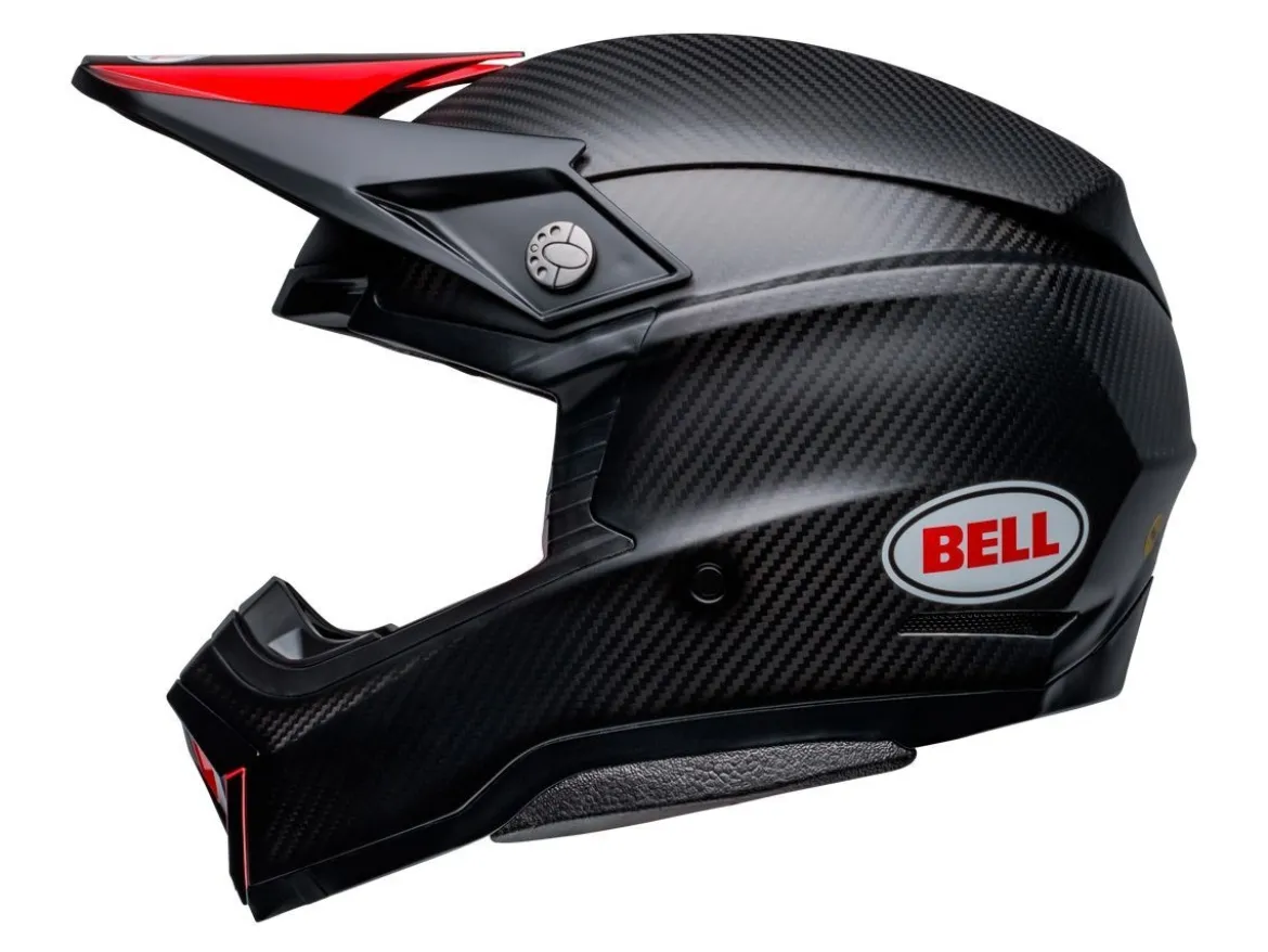 CASCO OFF ROAD BELL MOTO-10 SPHERICAL RENEN CRUX 2 NERO / BIANCO