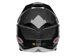 CASCO OFF ROAD BELL MOTO-10 SPHERICAL NERO / BIANCO LUCIDO
