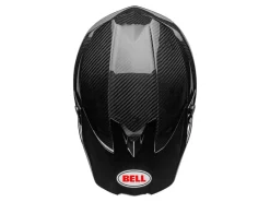 CASCO OFF ROAD BELL MOTO-10 SPHERICAL NERO / BIANCO LUCIDO