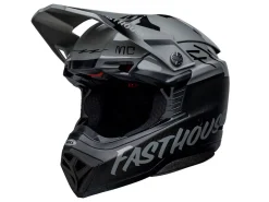 CASCO OFF ROAD BELL MOTO-10 SPHERICAL FH NERO / GRIGIO