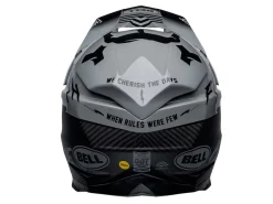 CASCO OFF ROAD BELL MOTO-10 SPHERICAL SLAYCO VIOLA E BIANCO