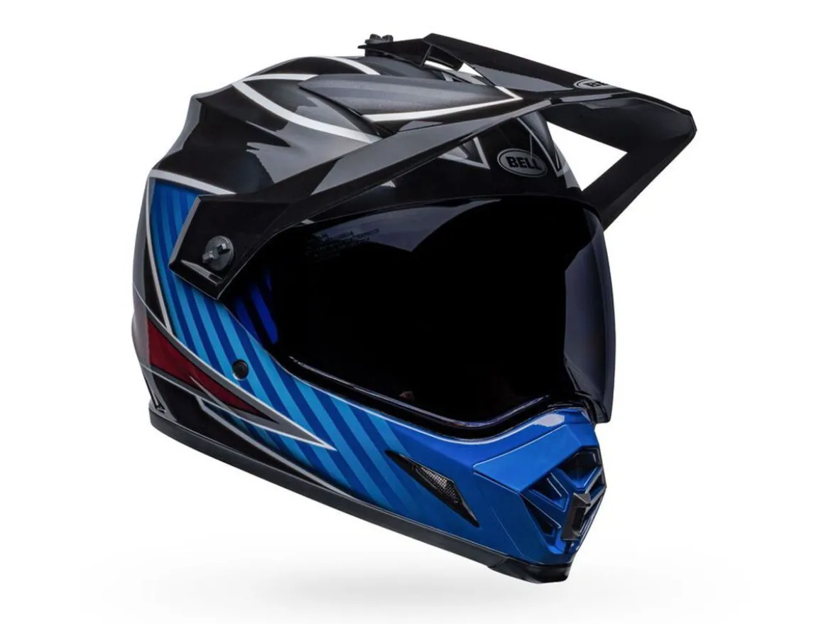 CASCO OFF ROAD BELL MX-9 ADV MIPS DALTON NERO E BLU