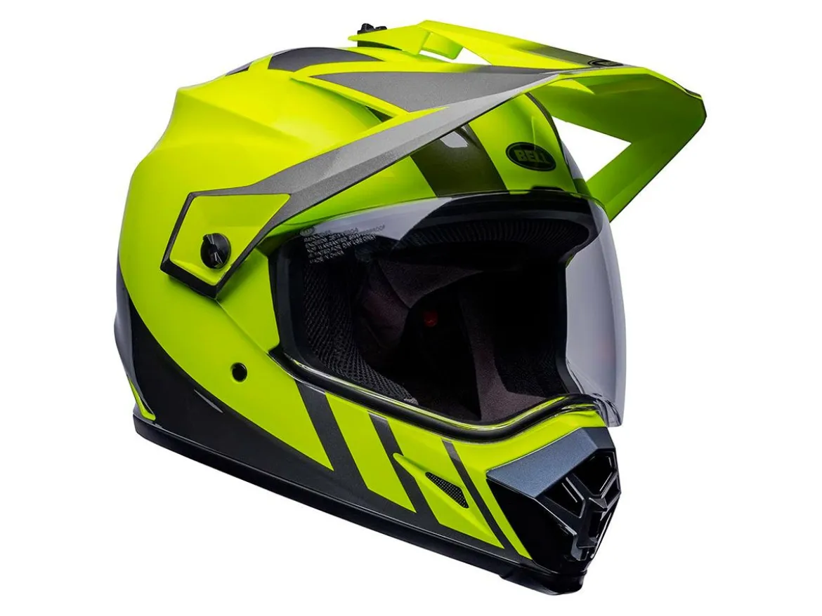 CASCO OFF ROAD BELL MX-9 ADV MIPS DASH GIALLO FLUO E GRIGIO