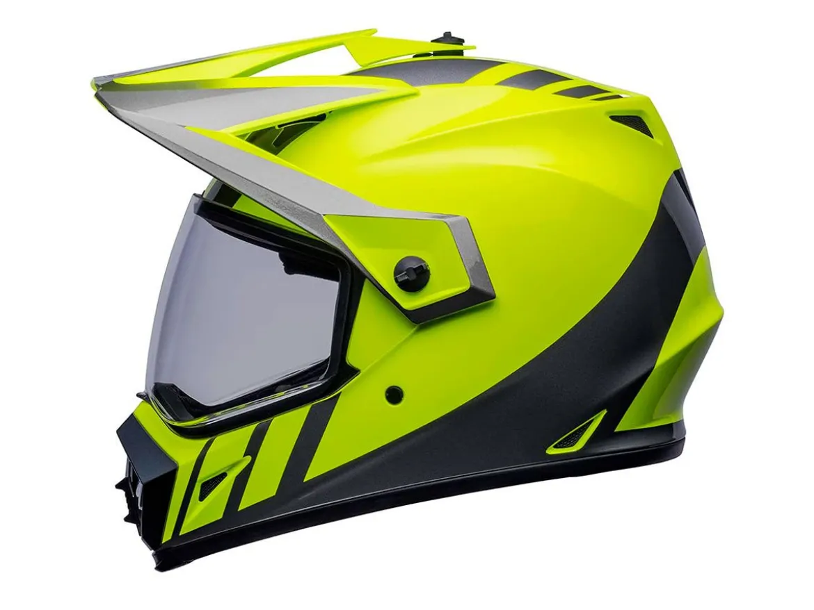 CASCO OFF ROAD BELL MX-9 ADV MIPS DASH GIALLO FLUO E GRIGIO
