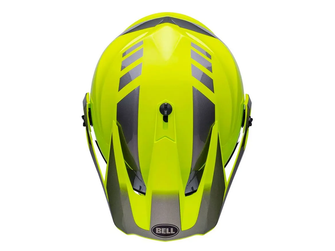 CASCO OFF ROAD BELL MX-9 ADV MIPS DASH GIALLO FLUO E GRIGIO