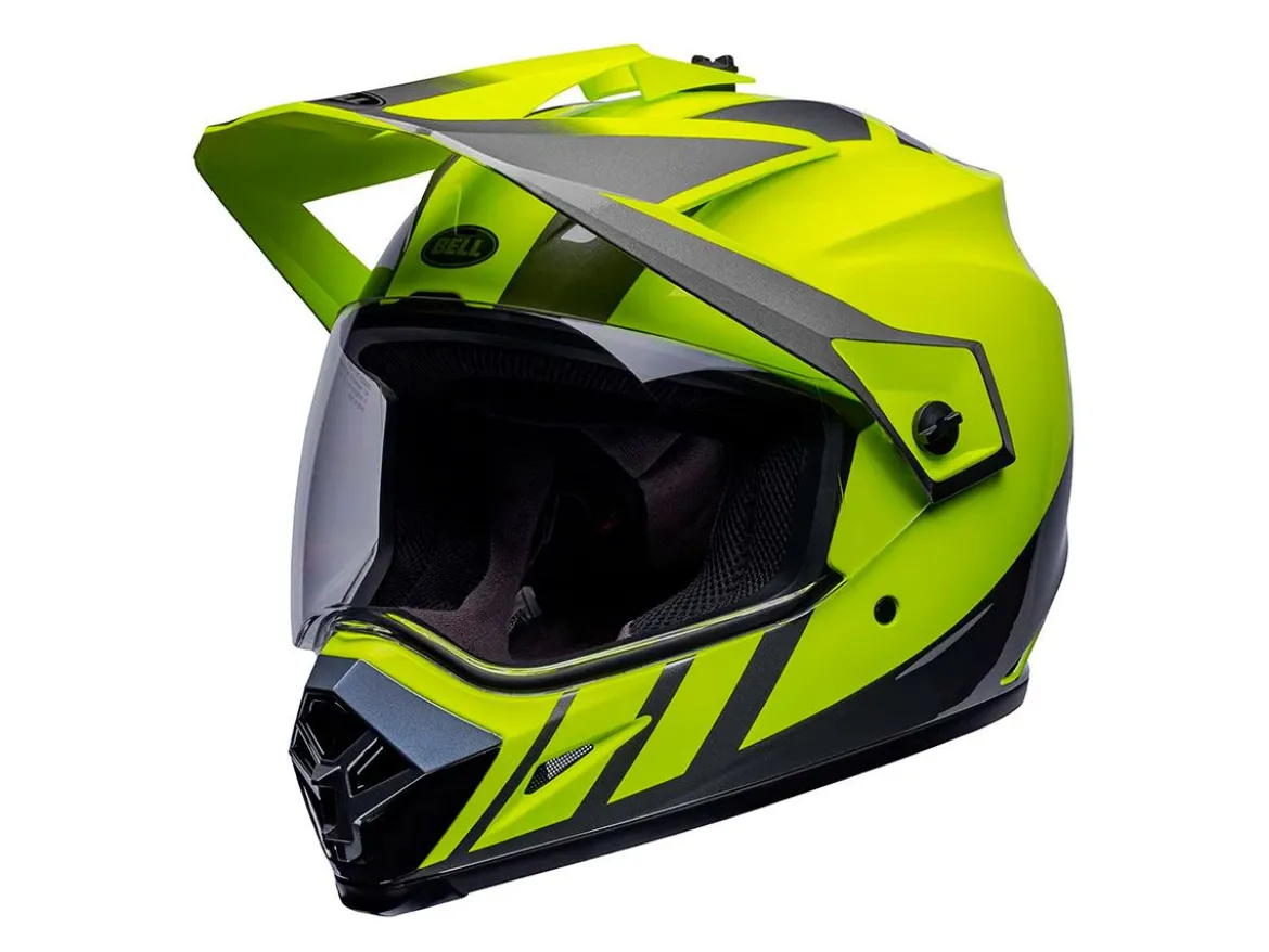 CASCO OFF ROAD BELL MX-9 ADV MIPS DASH GIALLO FLUO E GRIGIO