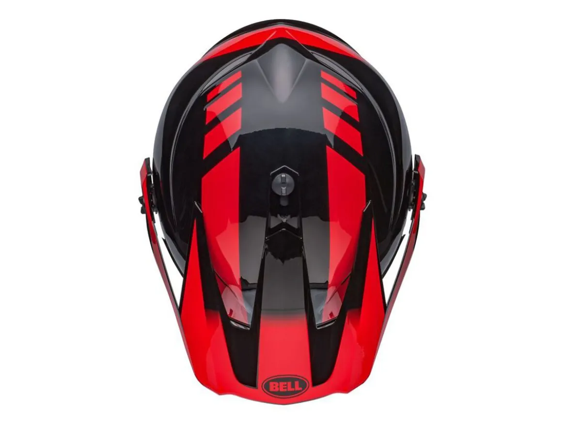 CASCO OFF ROAD BELL MX-9 ADV MIPS STEALTH NERO CAMO E GIALLO FLUO