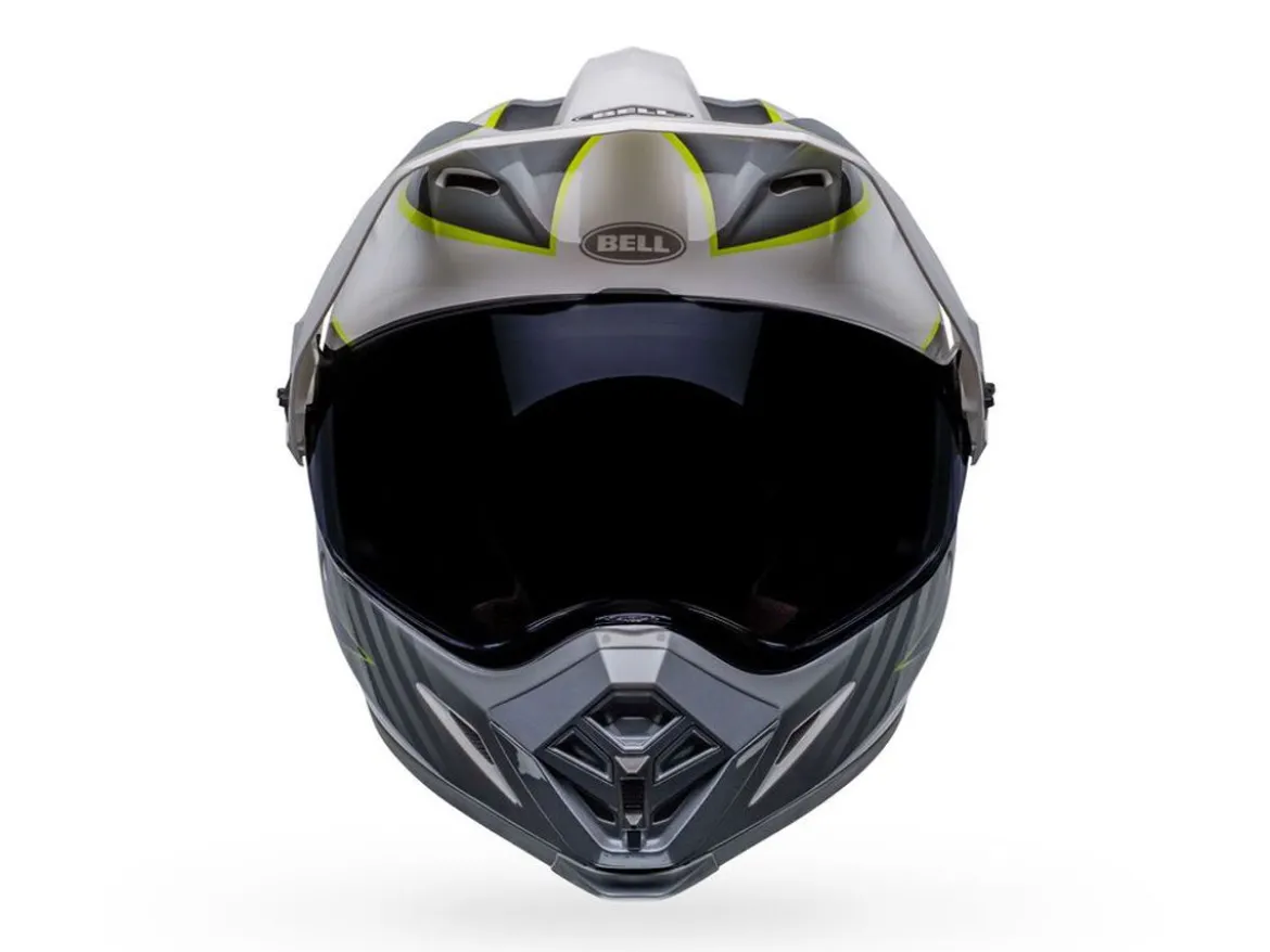 CASCO OFF ROAD BELL MX-9 ADV MIPS DALTON BIANCO E GIALLO FLUO