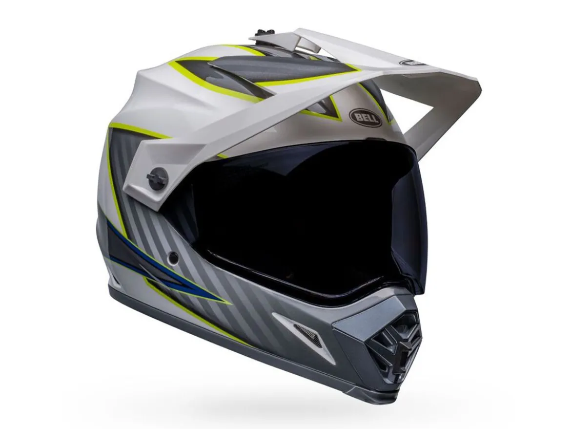 CASCO OFF ROAD BELL MX-9 ADV MIPS DALTON BIANCO E GIALLO FLUO