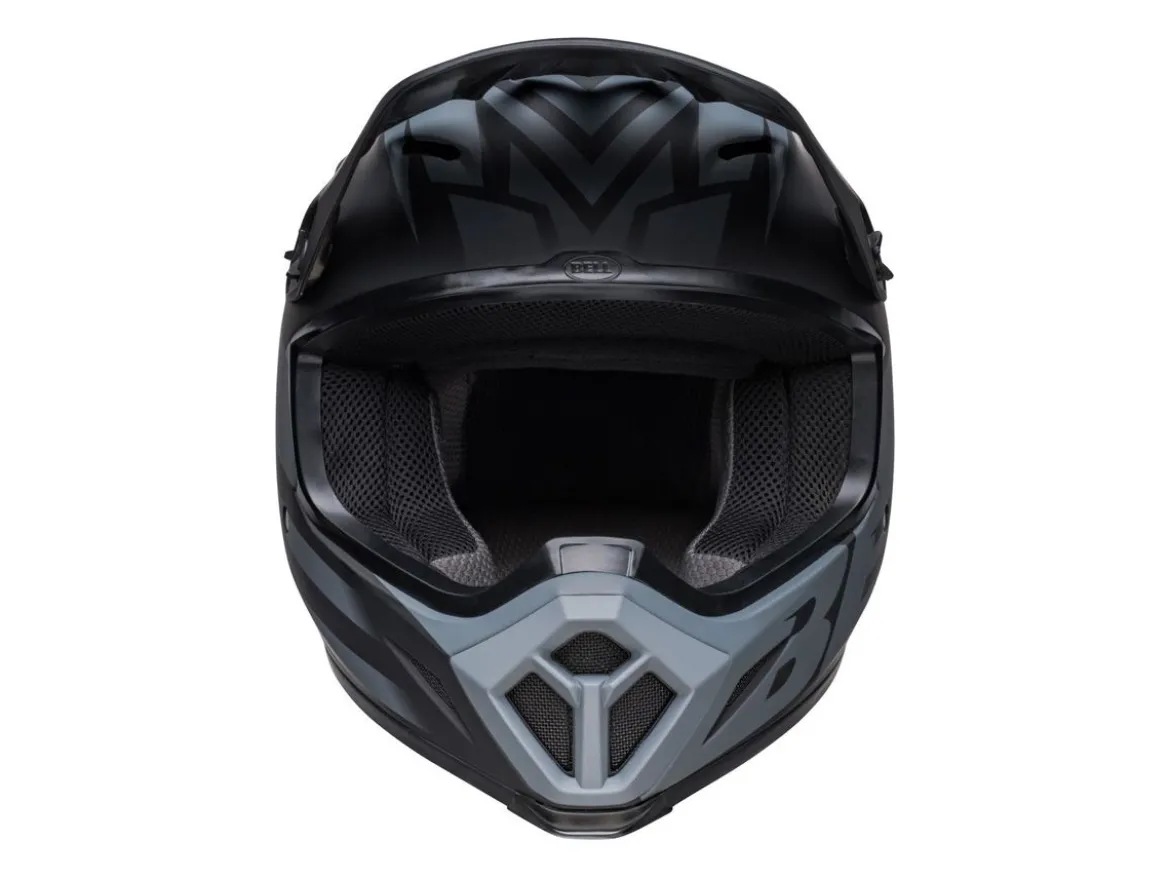 CASCO OFF ROAD BELL MX-9 MIPS DISRUPT NERO E GRIGIO OPACO