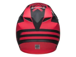 CASCO OFF ROAD BELL MX-9 MIPS DISRUPT NERO E ROSSO OPACO