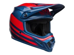 CASCO OFF ROAD BELL MX-9 MIPS DISRUPT BLU E ROSSO
