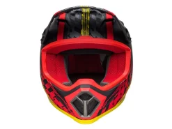 CASCO OFF ROAD BELL MX-9 MIPS OFFSET NERO OPACO E GIALLO FLUO