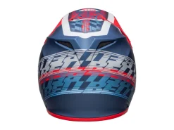 CASCO OFF ROAD BELL MX-9 MIPS OFFSET BLU E BIANCO METALLICO OPACO
