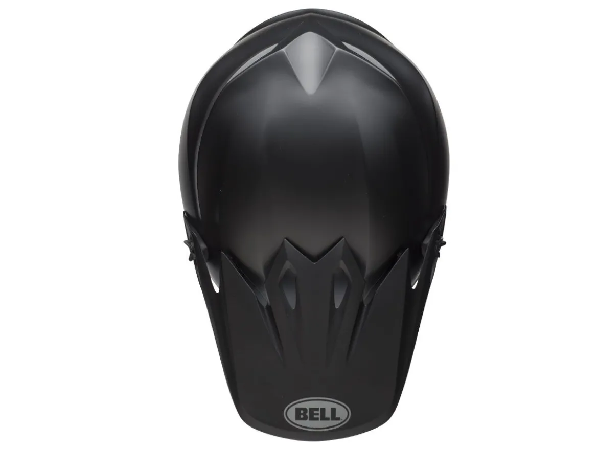 CASCO OFF ROAD BELL MX-9 MIPS SOLID MATT BLACK NERO OPACO