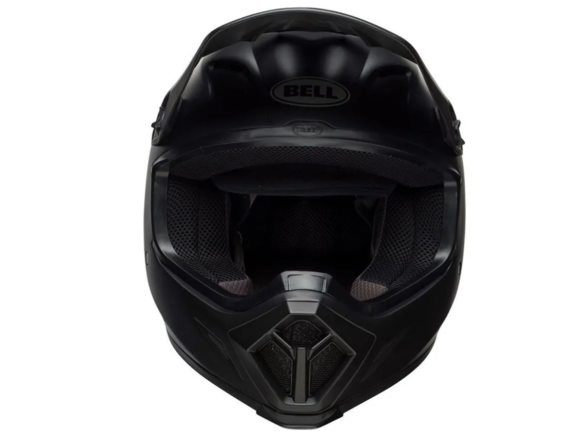 CASCO OFF ROAD BELL MX-9 MIPS SOLID MATT BLACK NERO OPACO
