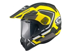 CASCO TOURING ARAI TOUR-X 4 DETOUR-2 FLUOR YELLOW