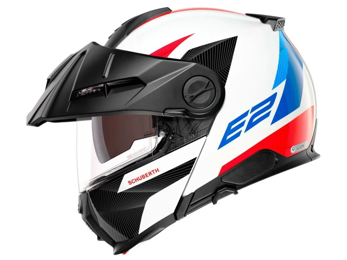 CASCO TOURING SCHUBERTH E2 DEFENDER WHITE