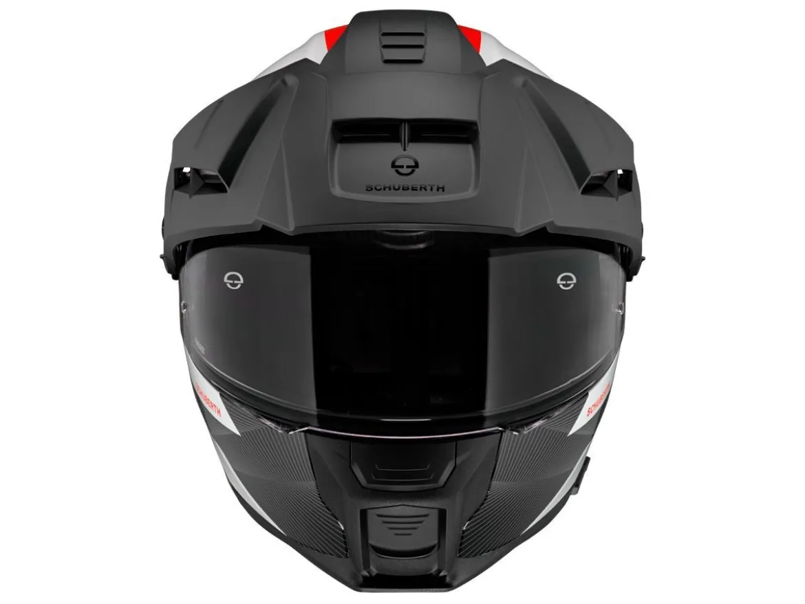 CASCO TOURING SCHUBERTH E2 DEFENDER WHITE