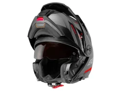 CASCO TOURING SCHUBERTH E2 DEFENDER RED