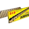 CATENA DID MODELLO VX3 112 MAGLIE PASSO 520 ORO-NERA