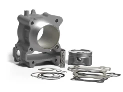 CILINDRO COMPLETO I-TECH 4-STROKE 63 IN ALLUMINIO CON SPINOTTO 14 H2O MALOSSI YAMAHA N MAX 155 IE 4T LC EURO 4 2017+