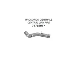 COLLETTORE RACING ACCIAIO INOX ARROW VOGE DS 900 X 2024