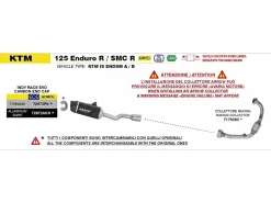 COLLETTORI RACING ARROW KTM 125 ENDURO R / SMC-R 2025-2026