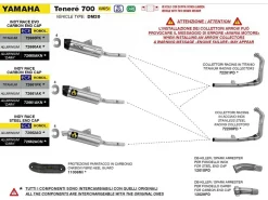 COLLETTORI RACING TITANIO ARROW YAMAHA TENERE 700 2025