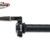 COMANDO GAS ALLUMINIO DOMINO MONOCAVO RACING