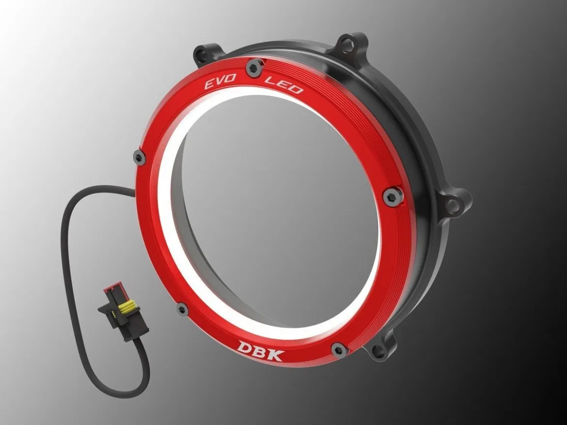 COPERCHIO FRIZIONE TRASPARENTE EVO LED DBK DUCATI PANIGALE 1199 / 1299 / R / S 2012-2017