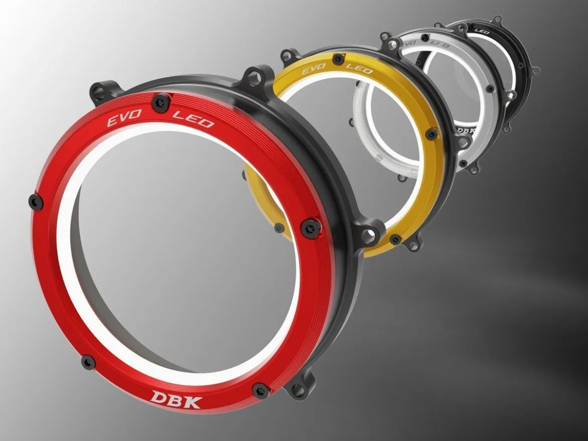 COPERCHIO FRIZIONE TRASPARENTE EVO LED DBK DUCATI PANIGALE 1199 / 1299 / R / S 2012-2017