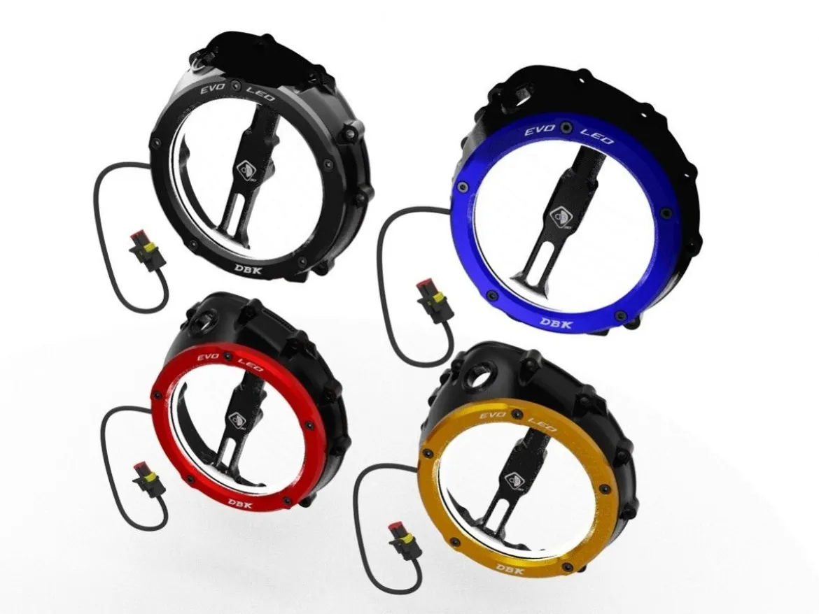 COPERCHIO FRIZIONE TRASPARENTE EVO LED DBK BMW S 1000 R / RR 2019-2025