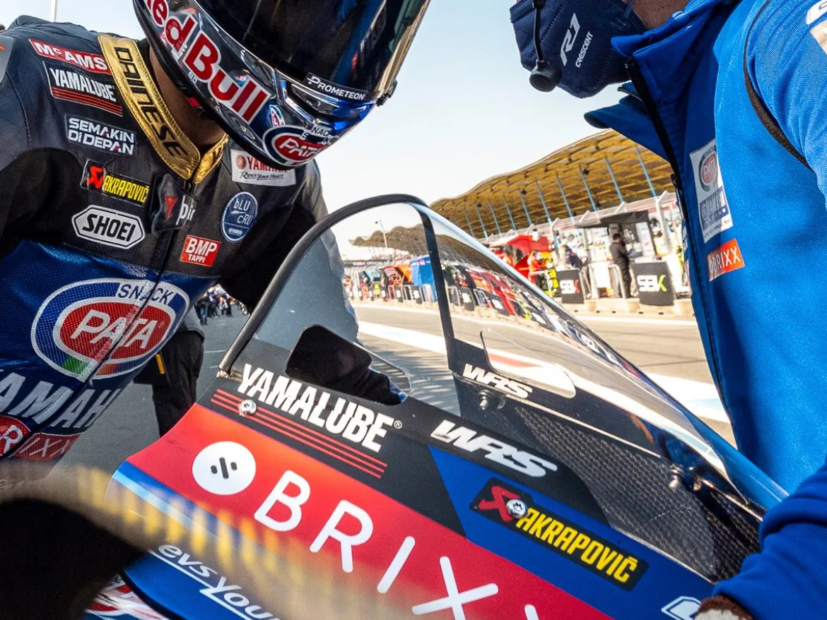 COPPIA ADESIVI CUPOLINO WRS VERSIONE TEAM MOTOGP