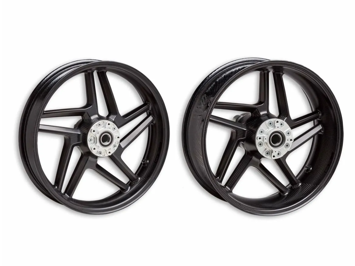 COPPIA CERCHI CARBONIO DUCATI PERFORMANCE DUCATI PANIGALE V4 / S / R 2025-2026