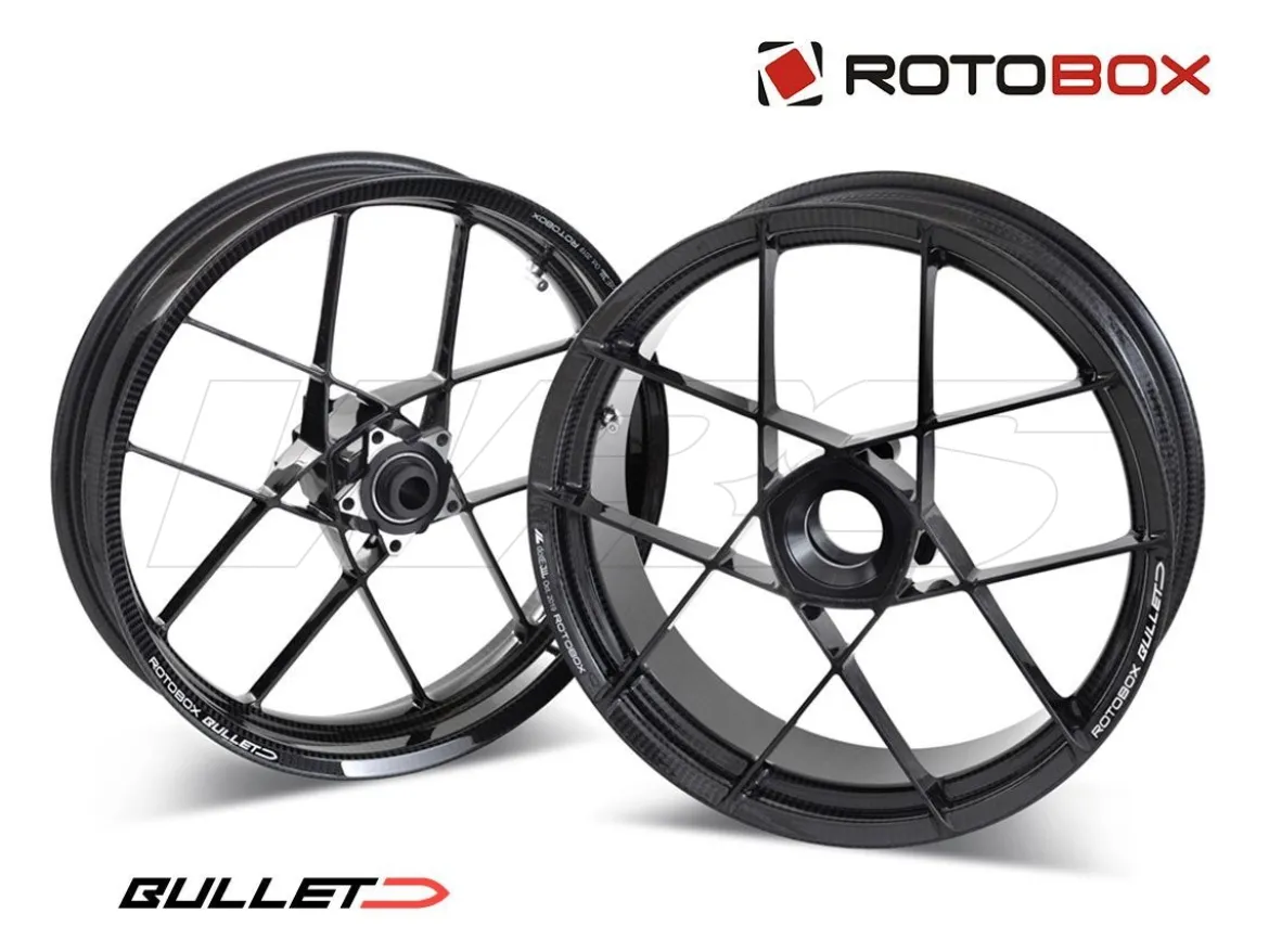 COPPIA CERCHI CARBONIO ROTOBOX BULLET DUCATI PANIGALE V2